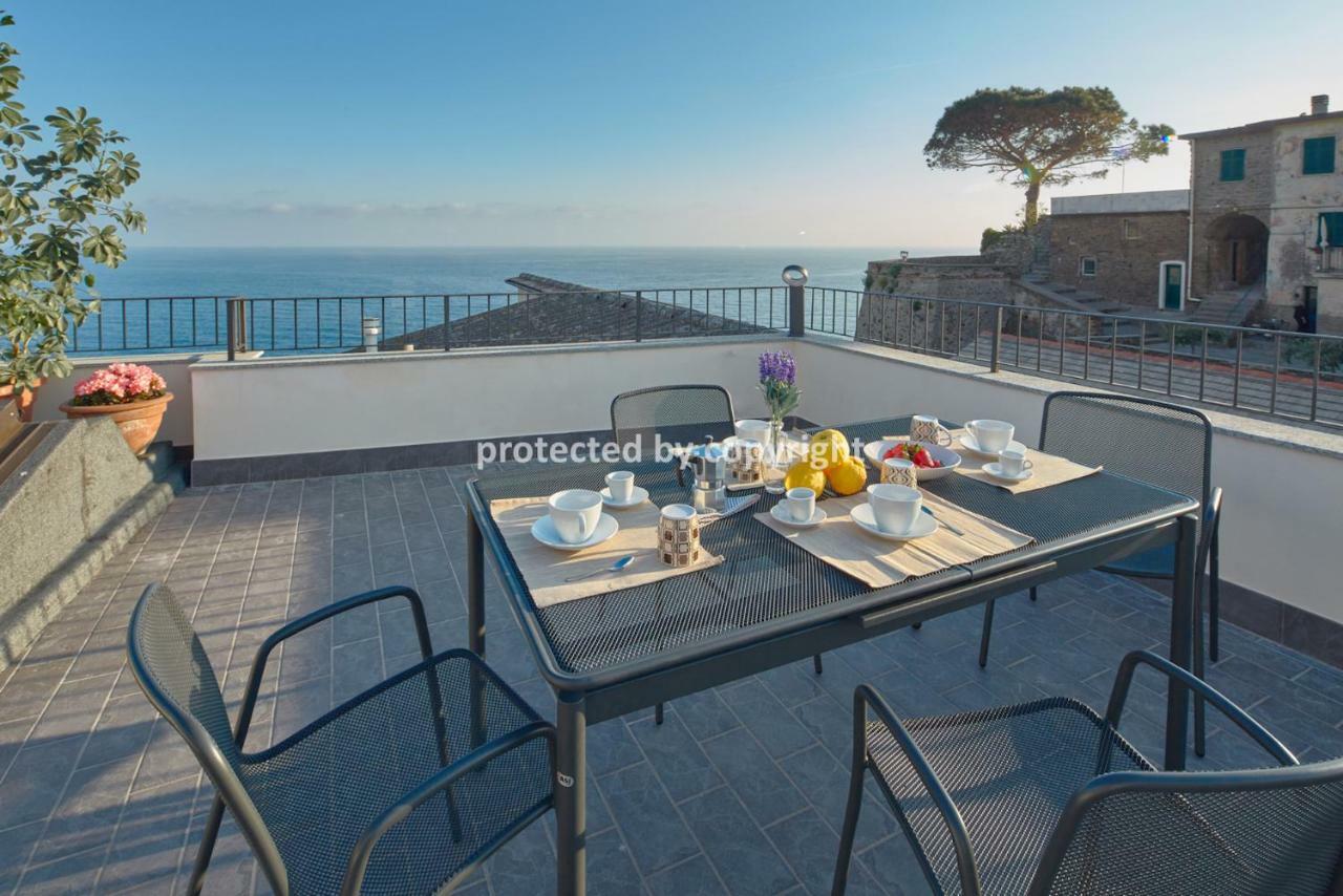 Luxury Penthouse Sea View Corniglia Exterior foto